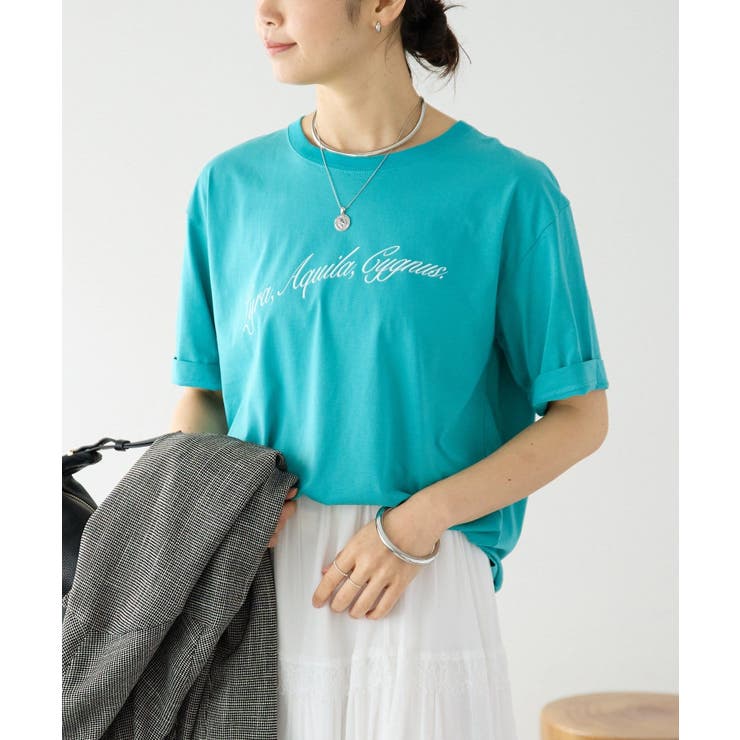 【RIVE DROITE】Italic Logo Tee | PAL GROUP OUTLET | 詳細画像5 