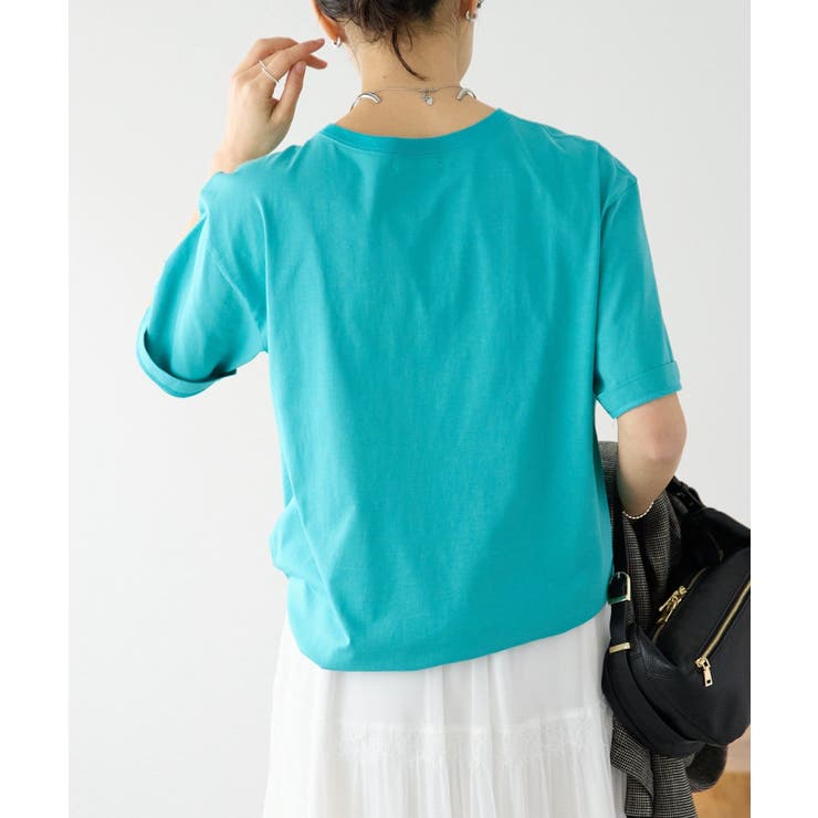 【RIVE DROITE】Italic Logo Tee | PAL GROUP OUTLET | 詳細画像7 