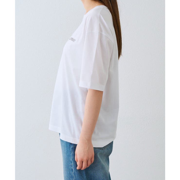 【RIVE DROITE】Italic Logo Tee | PAL GROUP OUTLET | 詳細画像19 