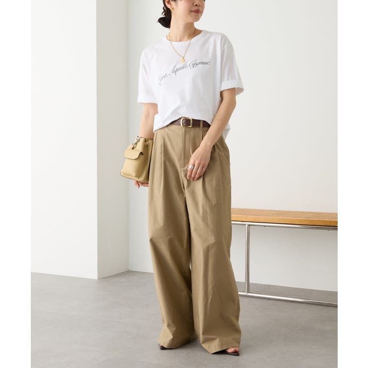 【RIVE DROITE】Italic Logo Tee | PAL GROUP OUTLET | 詳細画像10 