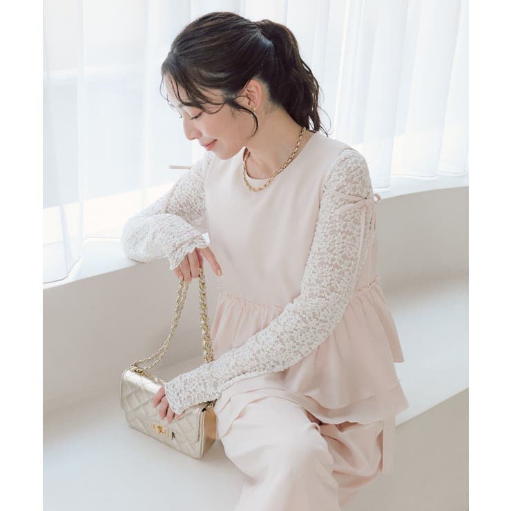 【La boutique BonBon】アシメペプラムBL | PAL GROUP OUTLET | 詳細画像12 