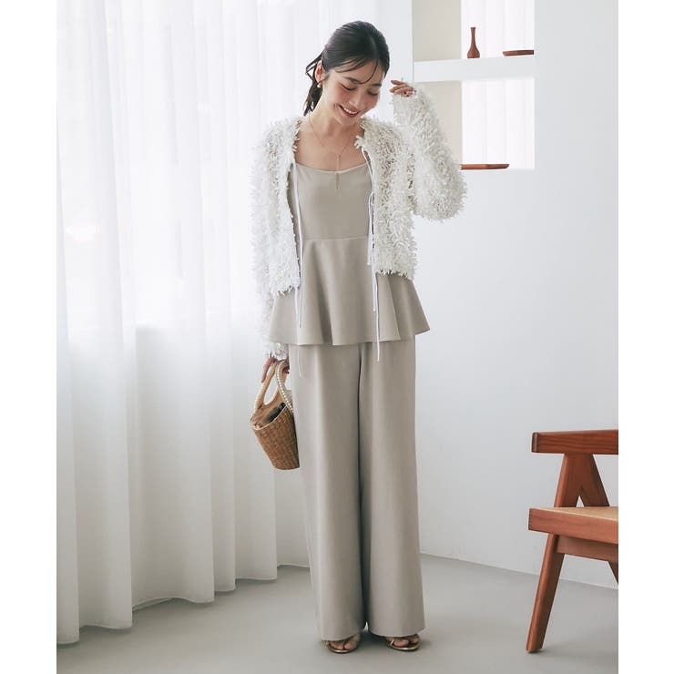 【La boutique BonBon】ペプラムキャミオールインワン | PAL GROUP OUTLET | 詳細画像14 