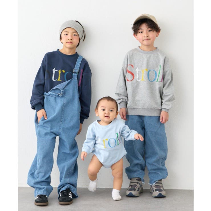 【CIAOPANIC TYPY】ミニ裏毛かすれカラーロゴロンパース | PAL GROUP OUTLET | 詳細画像14 