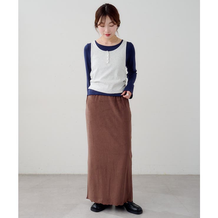【Kastane】B パイルロングスカート | PAL GROUP OUTLET | 詳細画像5 