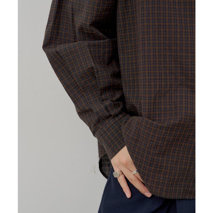 【Kastane】MICRO CHECK SHIRT | PAL GROUP OUTLET | 詳細画像6 