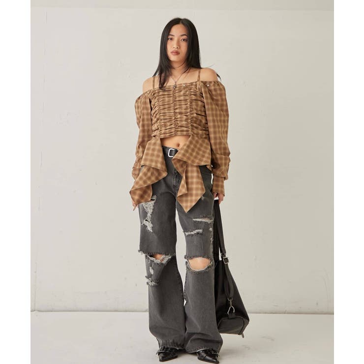 【WHO'S WHO gallery】ボールドダメージデニム | PAL GROUP OUTLET | 詳細画像9 