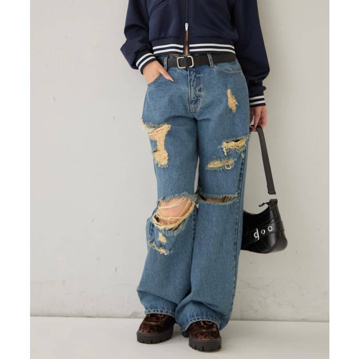 【WHO'S WHO gallery】ボールドダメージデニム | PAL GROUP OUTLET | 詳細画像10 
