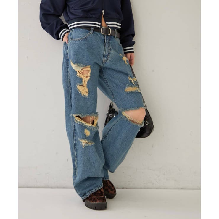 【WHO'S WHO gallery】ボールドダメージデニム | PAL GROUP OUTLET | 詳細画像11 