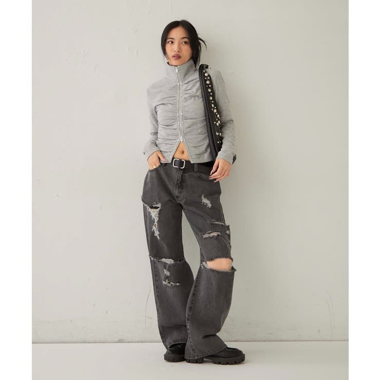 【WHO'S WHO gallery】ボールドダメージデニム | PAL GROUP OUTLET | 詳細画像5 