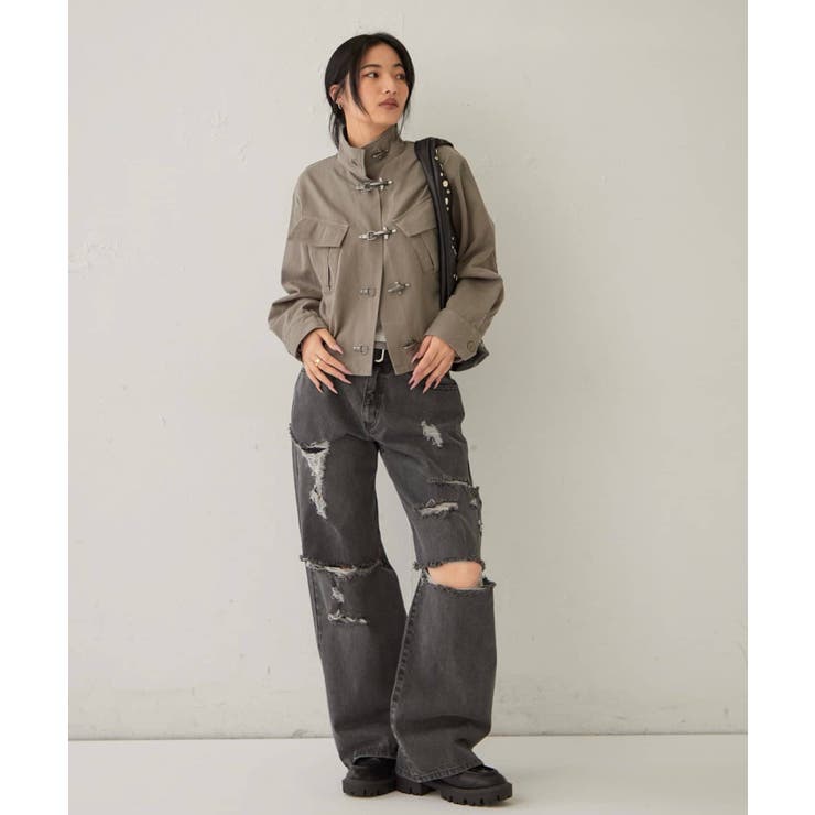 【WHO'S WHO gallery】ボールドダメージデニム | PAL GROUP OUTLET | 詳細画像7 