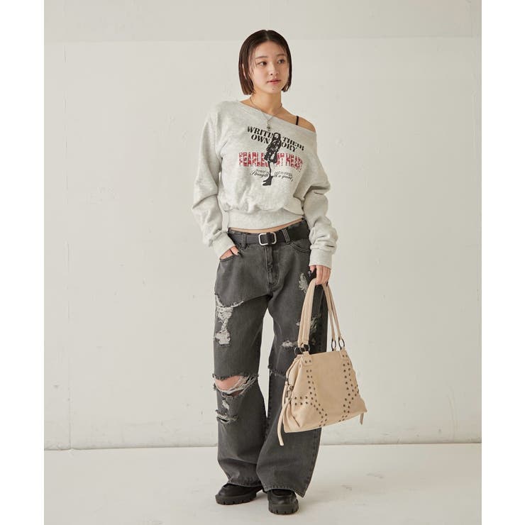 【WHO'S WHO gallery】ボールドダメージデニム | PAL GROUP OUTLET | 詳細画像8 