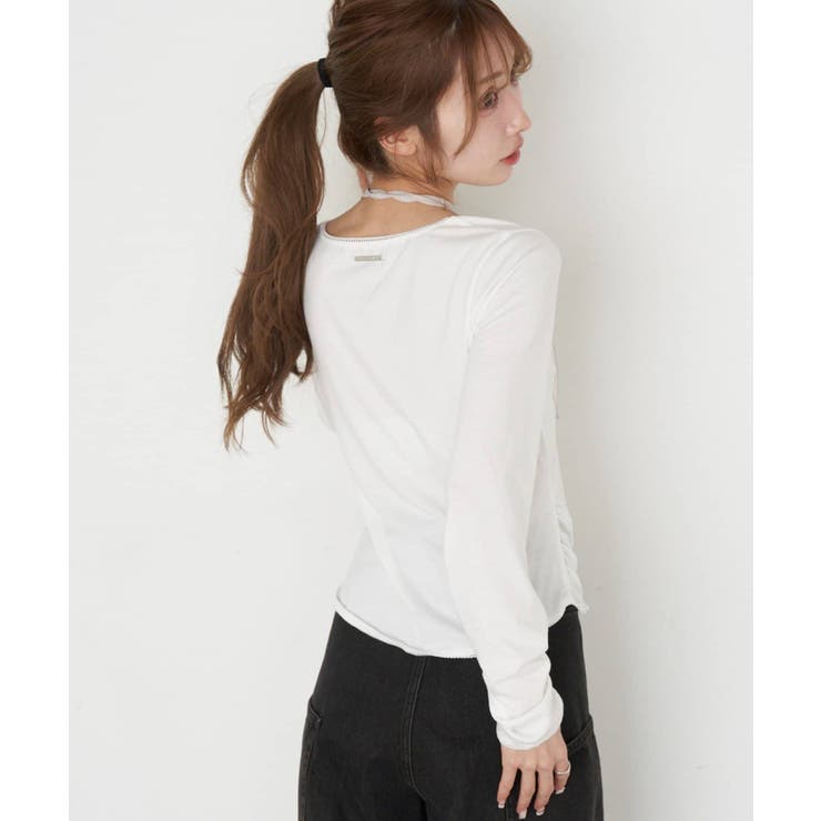 【RAY CASSIN】シフォンドッキングロンT | PAL GROUP OUTLET | 詳細画像15 