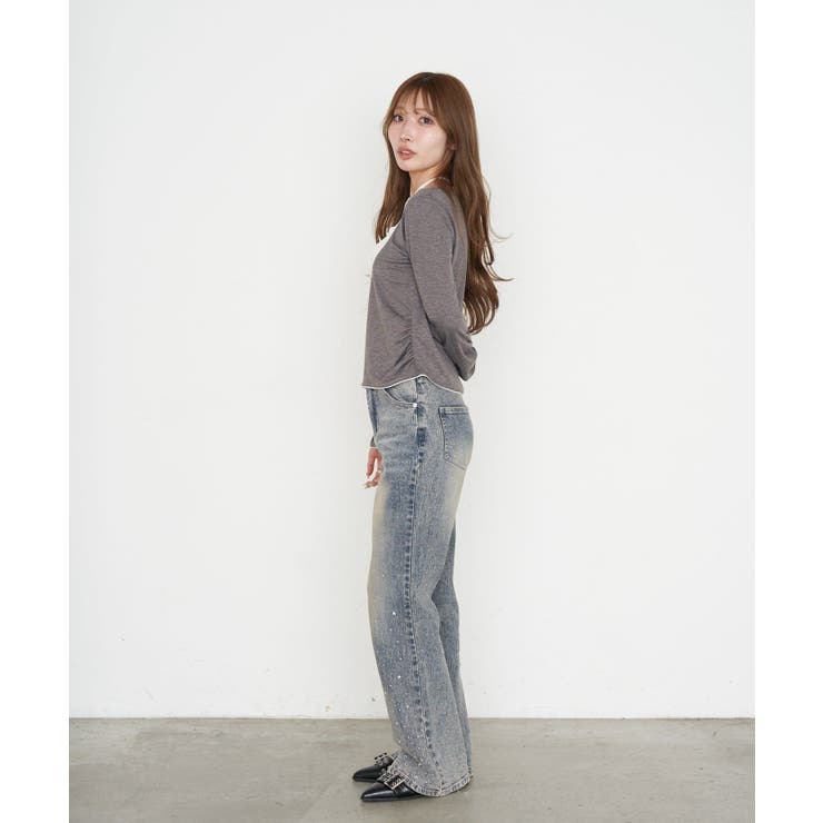 【RAY CASSIN】シフォンドッキングロンT | PAL GROUP OUTLET | 詳細画像20 