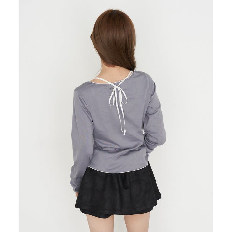 【RAY CASSIN】シフォンドッキングロンT | PAL GROUP OUTLET | 詳細画像31 
