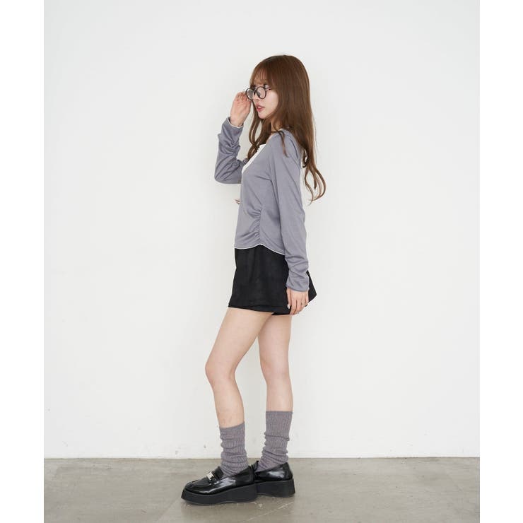 【RAY CASSIN】シフォンドッキングロンT | PAL GROUP OUTLET | 詳細画像34 