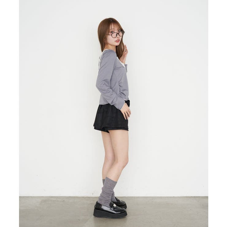 【RAY CASSIN】シフォンドッキングロンT | PAL GROUP OUTLET | 詳細画像35 