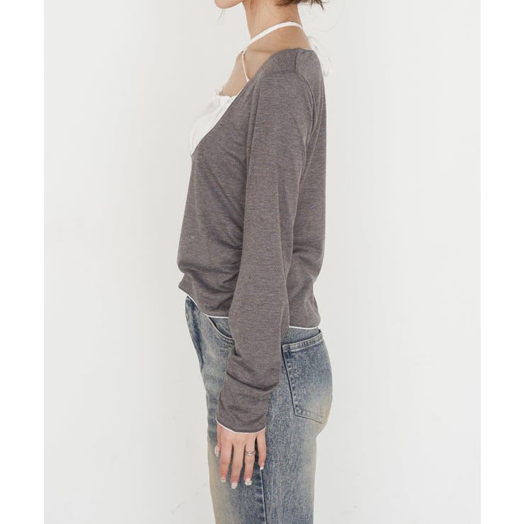 【RAY CASSIN】シフォンドッキングロンT | PAL GROUP OUTLET | 詳細画像41 