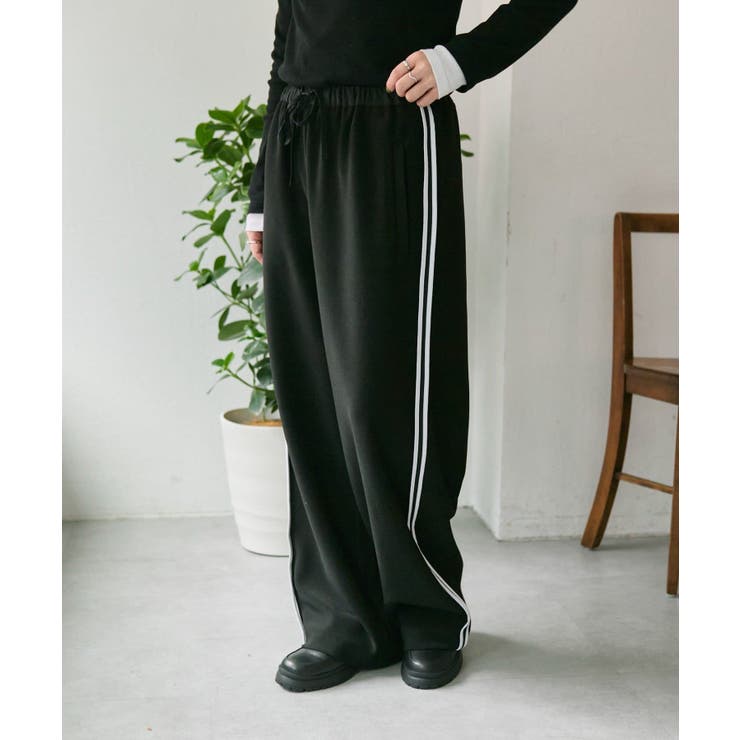 BK | 【ear PAPILLONNER】ダブルラインパンツ【SUM1 STYLE】 | PAL GROUP OUTLET