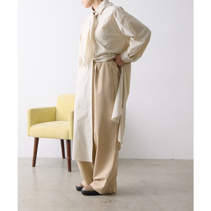 【ear PAPILLONNER】スカーフ付きワンピース【SUM1 STYLE】 | PAL GROUP OUTLET | 詳細画像1 