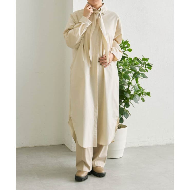 【ear PAPILLONNER】スカーフ付きワンピース【SUM1 STYLE】 | PAL GROUP OUTLET | 詳細画像4 