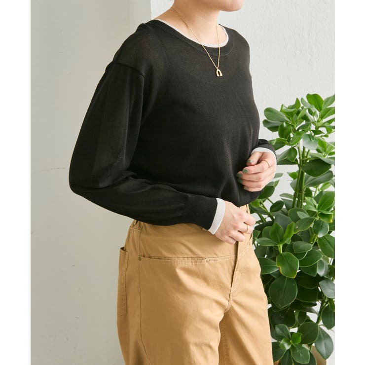 【ear PAPILLONNER】ラメラインカーディガン【SUM1 STYLE】 | PAL GROUP OUTLET | 詳細画像12 
