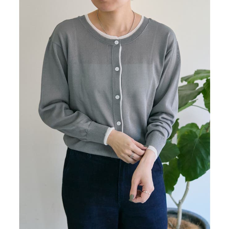 【ear PAPILLONNER】ラメラインカーディガン【SUM1 STYLE】 | PAL GROUP OUTLET | 詳細画像24 