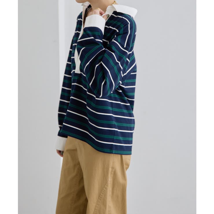 【ear PAPILLONNER】ボーダーポロシャツ【SUM1 STYLE】 | PAL GROUP OUTLET | 詳細画像13 