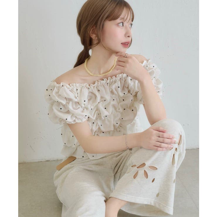 【Kastane】カットアウトスウェットパンツ | PAL GROUP OUTLET | 詳細画像10 