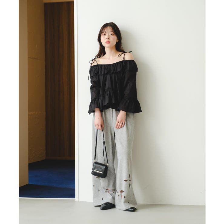 【Kastane】カットアウトスウェットパンツ | PAL GROUP OUTLET | 詳細画像16 