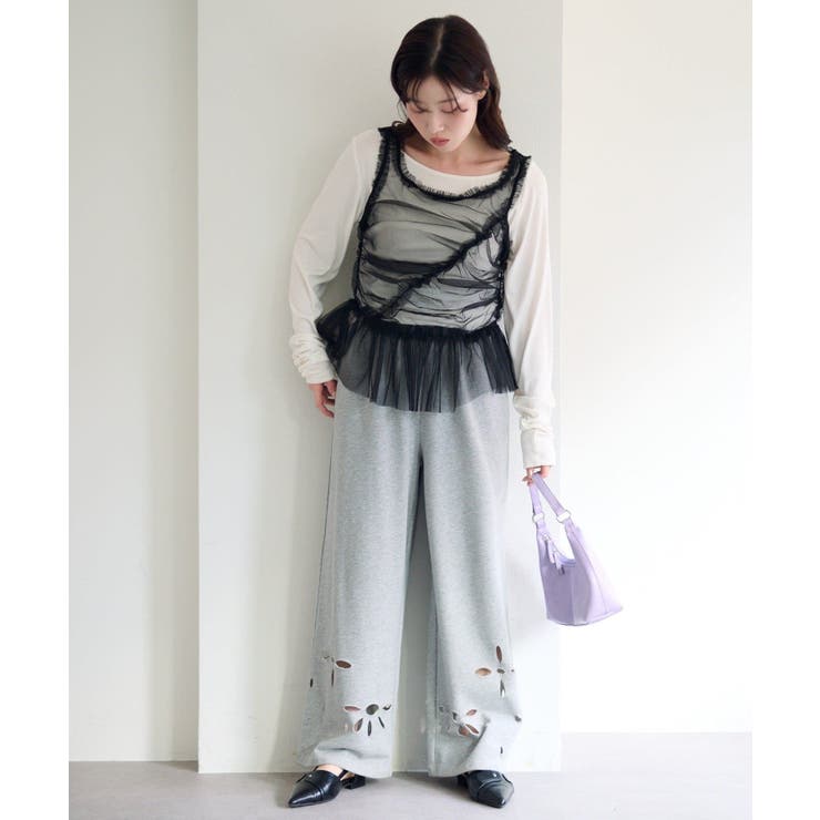 【Kastane】カットアウトスウェットパンツ | PAL GROUP OUTLET | 詳細画像26 