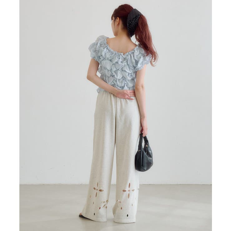 【Kastane】カットアウトスウェットパンツ | PAL GROUP OUTLET | 詳細画像7 