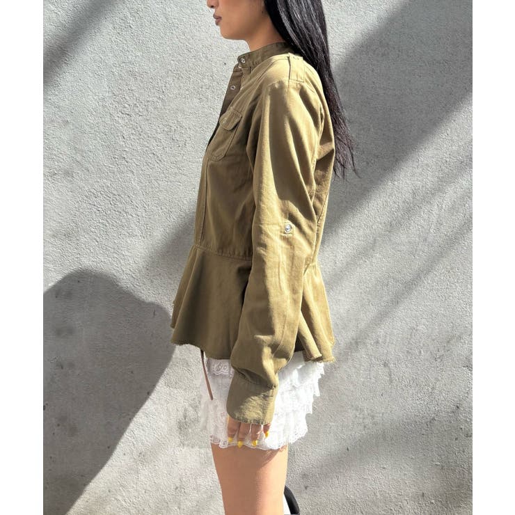 【WHO'S WHO gallery】ミリタリーペプラムブラウス | PAL GROUP OUTLET | 詳細画像22 