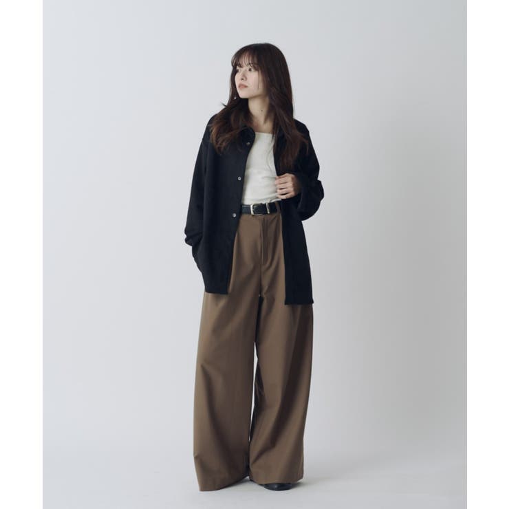 【Lui's】ウォッシャブルスエードシャツ | PAL GROUP OUTLET | 詳細画像5 
