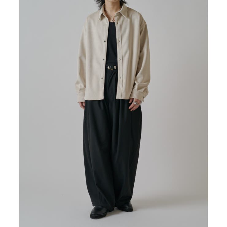 【Lui's】ウォッシャブルスエードシャツ | PAL GROUP OUTLET | 詳細画像42 