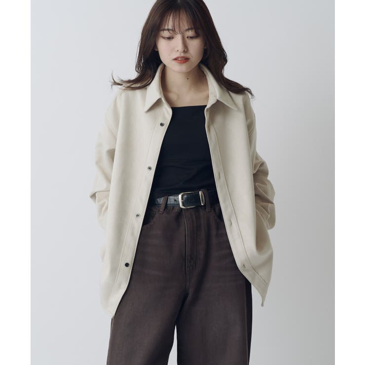 【Lui's】ウォッシャブルスエードシャツ | PAL GROUP OUTLET | 詳細画像21 