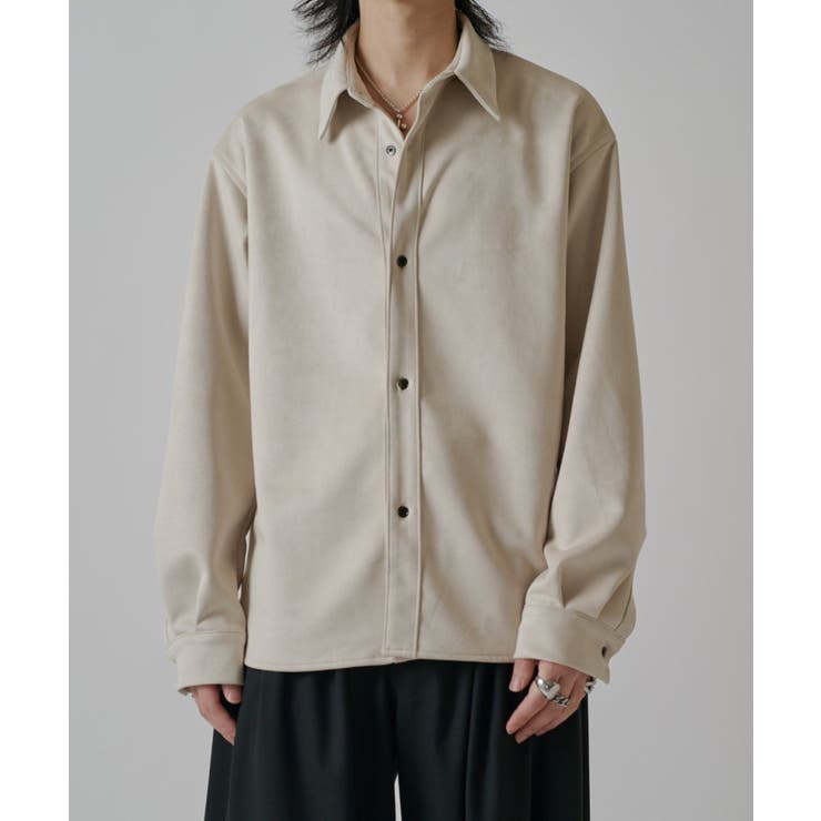 【Lui's】ウォッシャブルスエードシャツ | PAL GROUP OUTLET | 詳細画像27 