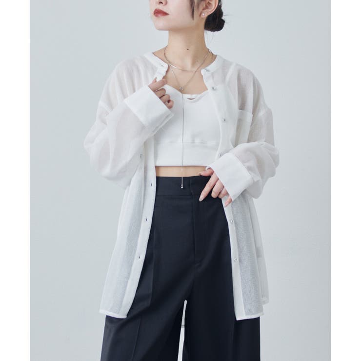【Lui's】メッシュシアーシャツ | PAL GROUP OUTLET | 詳細画像33 
