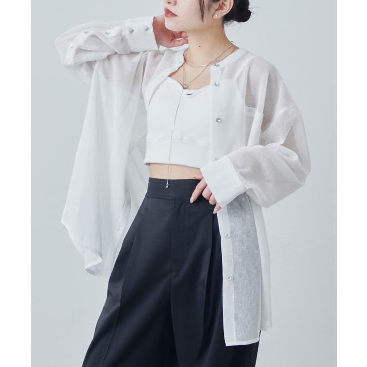 【Lui's】メッシュシアーシャツ | PAL GROUP OUTLET | 詳細画像34 