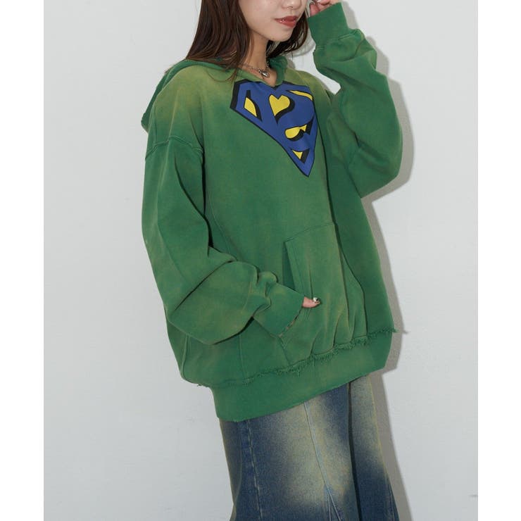 【Ciaopanic】【RePRO】スキッパーフーディースウェット | PAL GROUP OUTLET | 詳細画像4 