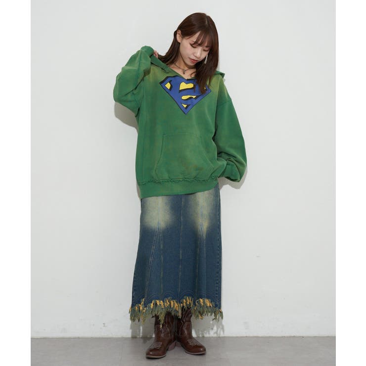 【Ciaopanic】【RePRO】スキッパーフーディースウェット | PAL GROUP OUTLET | 詳細画像7 