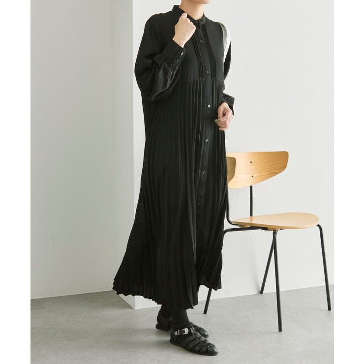 【ear PAPILLONNER】ドルマンプリーツワンピース【SUM1 STYL… | PAL GROUP OUTLET | 詳細画像1 