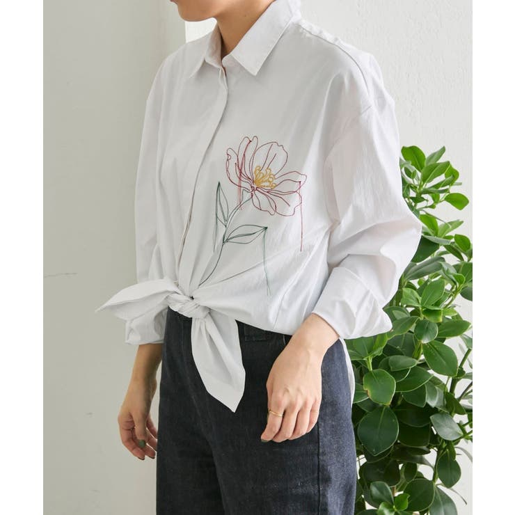 【ear PAPILLONNER】ハイカット刺繍シャツ【SUM1 STYLE】 | PAL GROUP OUTLET | 詳細画像24 