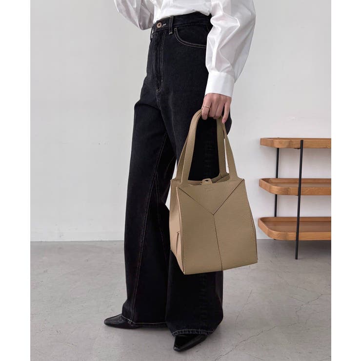 【CAPRICIEUX LE'MAGE】ブロッキングBAG L | PAL GROUP OUTLET | 詳細画像1 