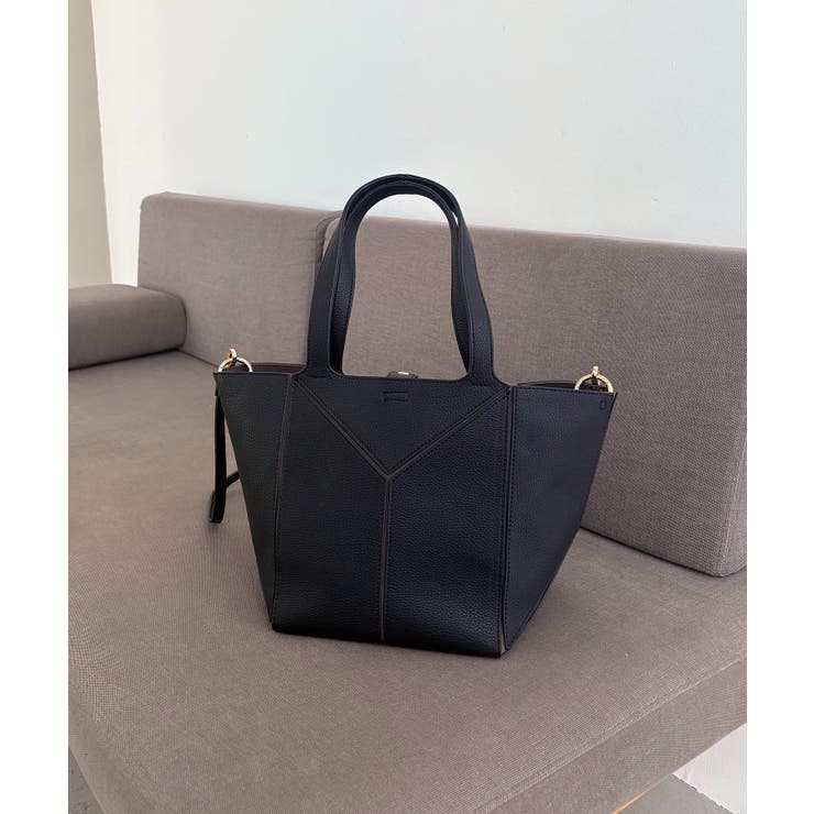 BLACK | 【CAPRICIEUX LE'MAGE】ブロッキングBAG L | PAL GROUP OUTLET