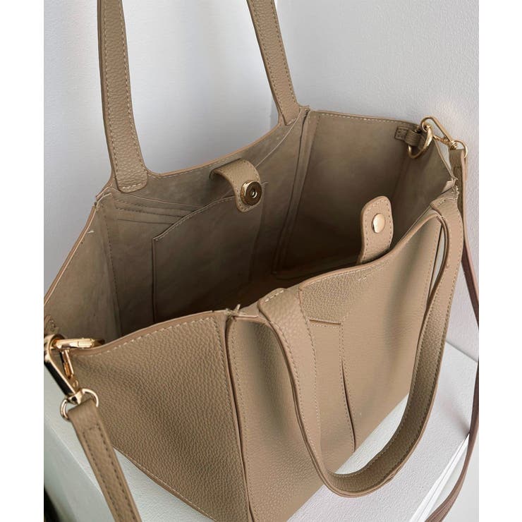 【CAPRICIEUX LE'MAGE】ブロッキングBAG L | PAL GROUP OUTLET | 詳細画像12 