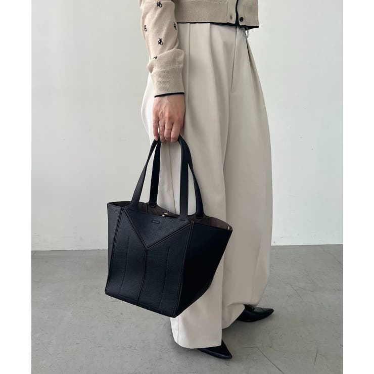 【CAPRICIEUX LE'MAGE】ブロッキングBAG L | PAL GROUP OUTLET | 詳細画像4 