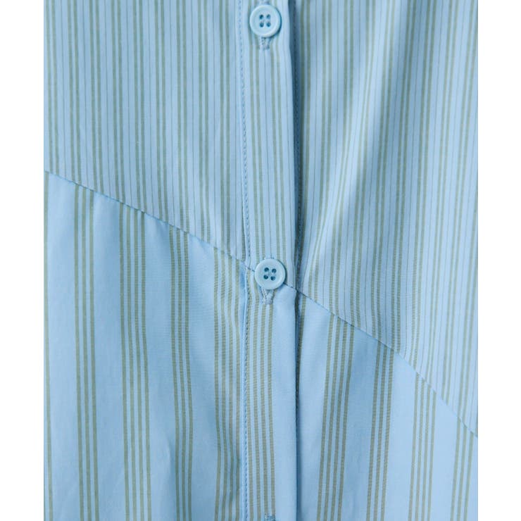 【ear PAPILLONNER】ストライプシャツワンピース【SUM1 STYL… | PAL GROUP OUTLET | 詳細画像13 
