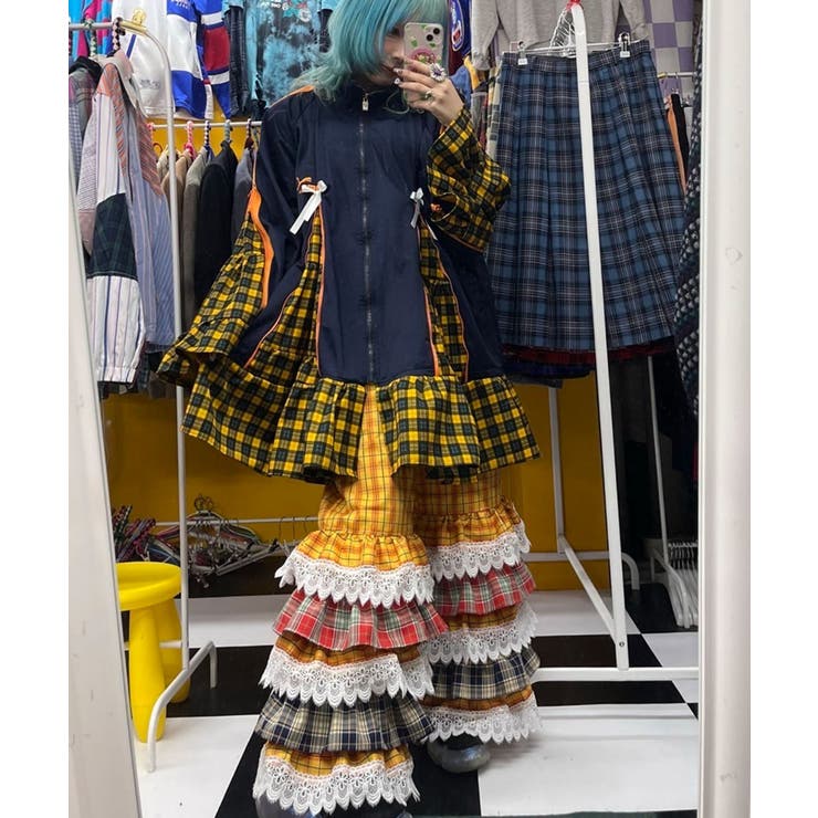 【Ciaopanic】【Im×CIAO】ティアードフリルドッキングパンツ | PAL GROUP OUTLET | 詳細画像13 