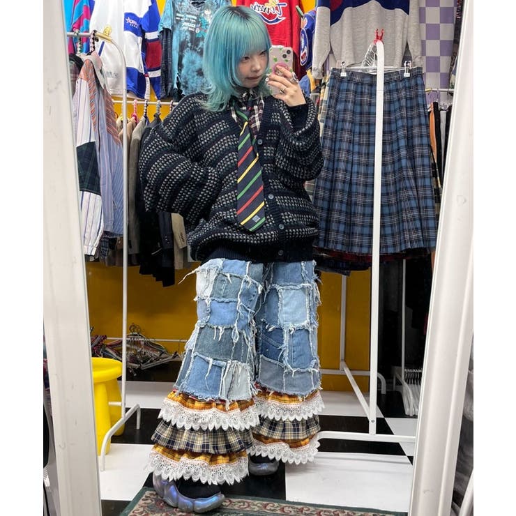 【Ciaopanic】【Im×CIAO】ティアードフリルドッキングパンツ | PAL GROUP OUTLET | 詳細画像14 