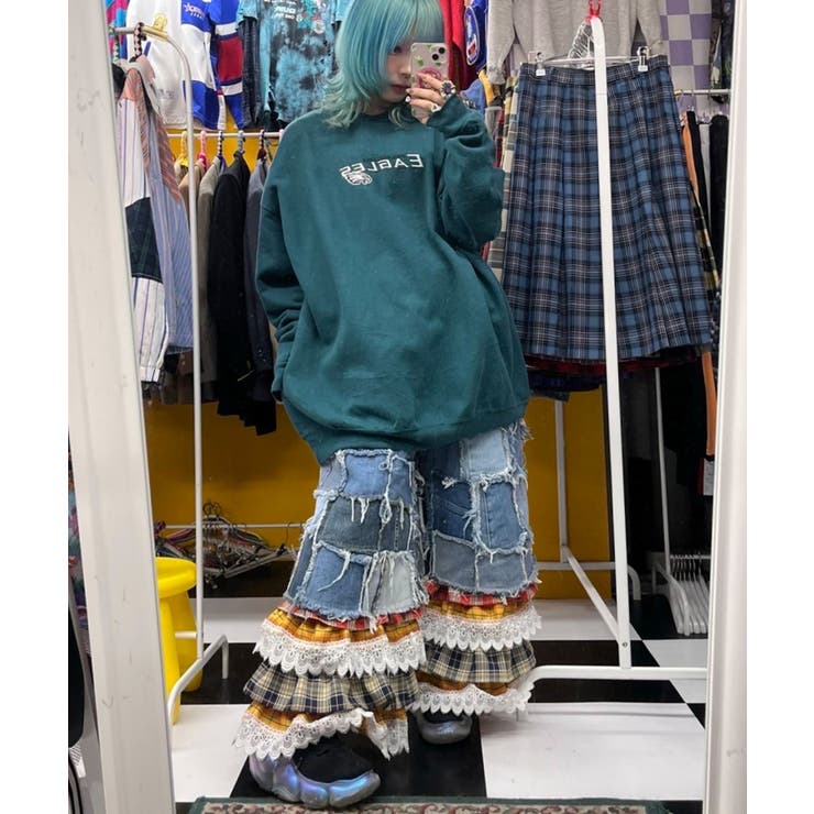【Ciaopanic】【Im×CIAO】ティアードフリルドッキングパンツ | PAL GROUP OUTLET | 詳細画像15 